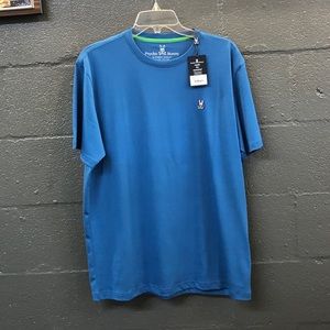 Psycho bunny blue tee